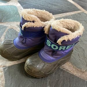 Kids’ Sorel Snowboots, Size 10T